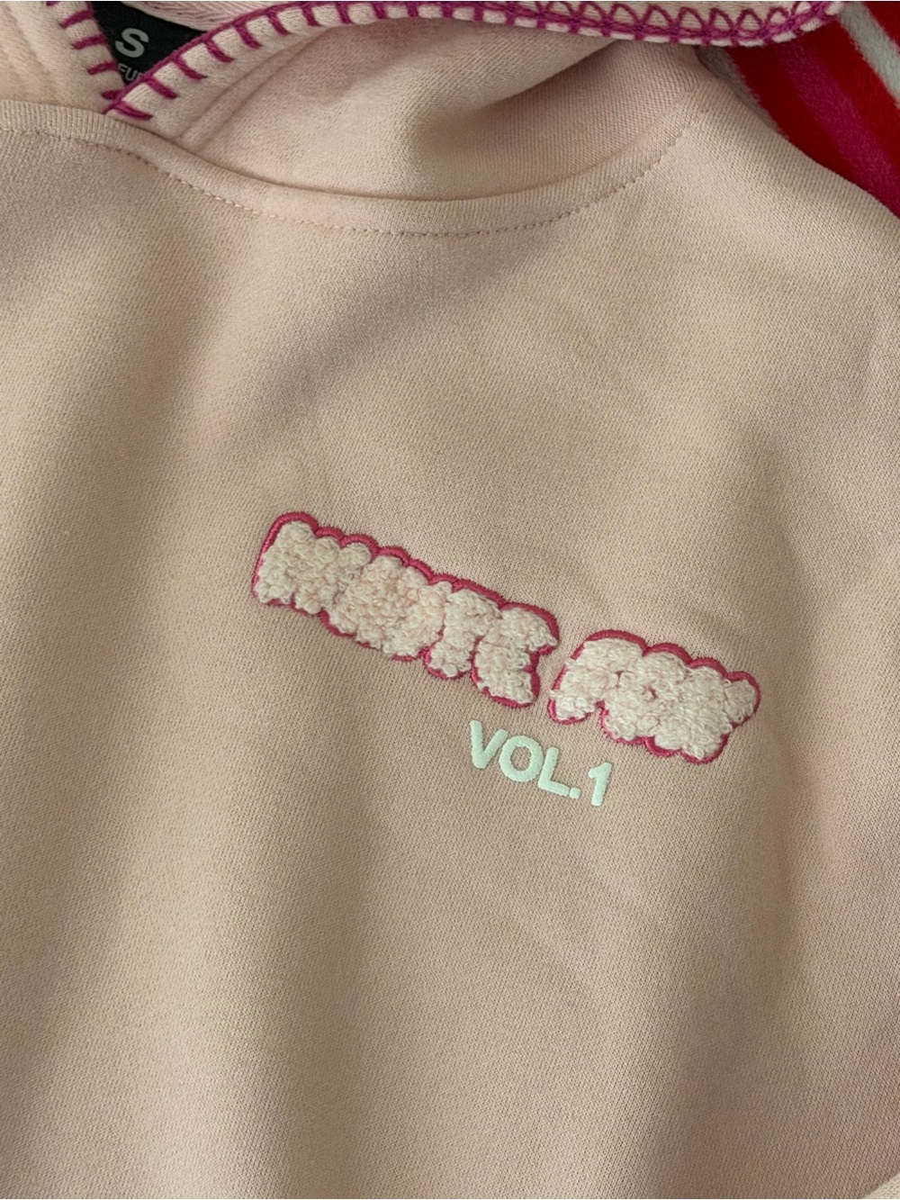 White Fox Boutique Pink Pullover Hoodie - Picture 2 of 5